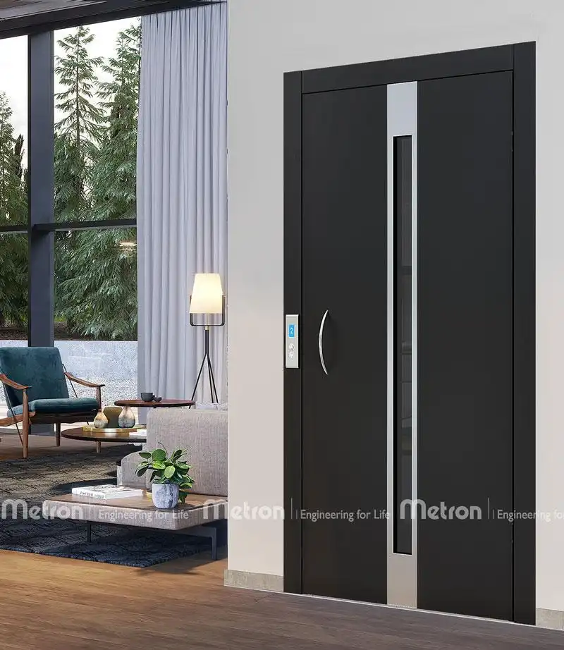 Ημιαυτόματη Θύρα Classic Δίχρωμη